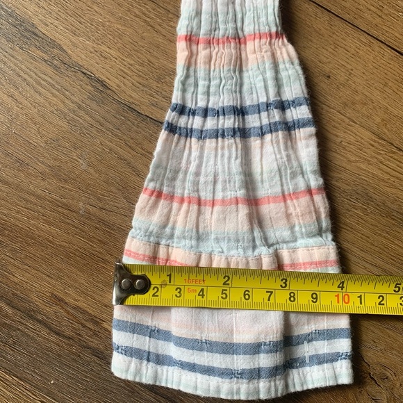 PRINCE & FOX Striped Button-Up Shirt with Flared Sleeves size M - Picture 6 of 10